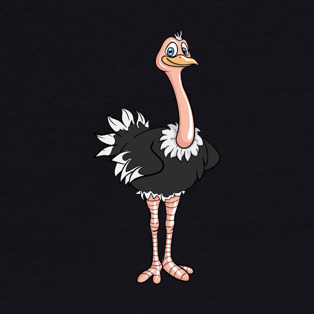 Ostrich by LetsBeginDesigns